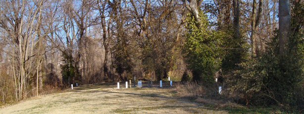 Left view of Rockport Pioneer Cemetery