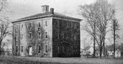 Rockport High School Rear View in 1917