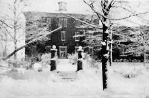 Rockport High School in the Snow